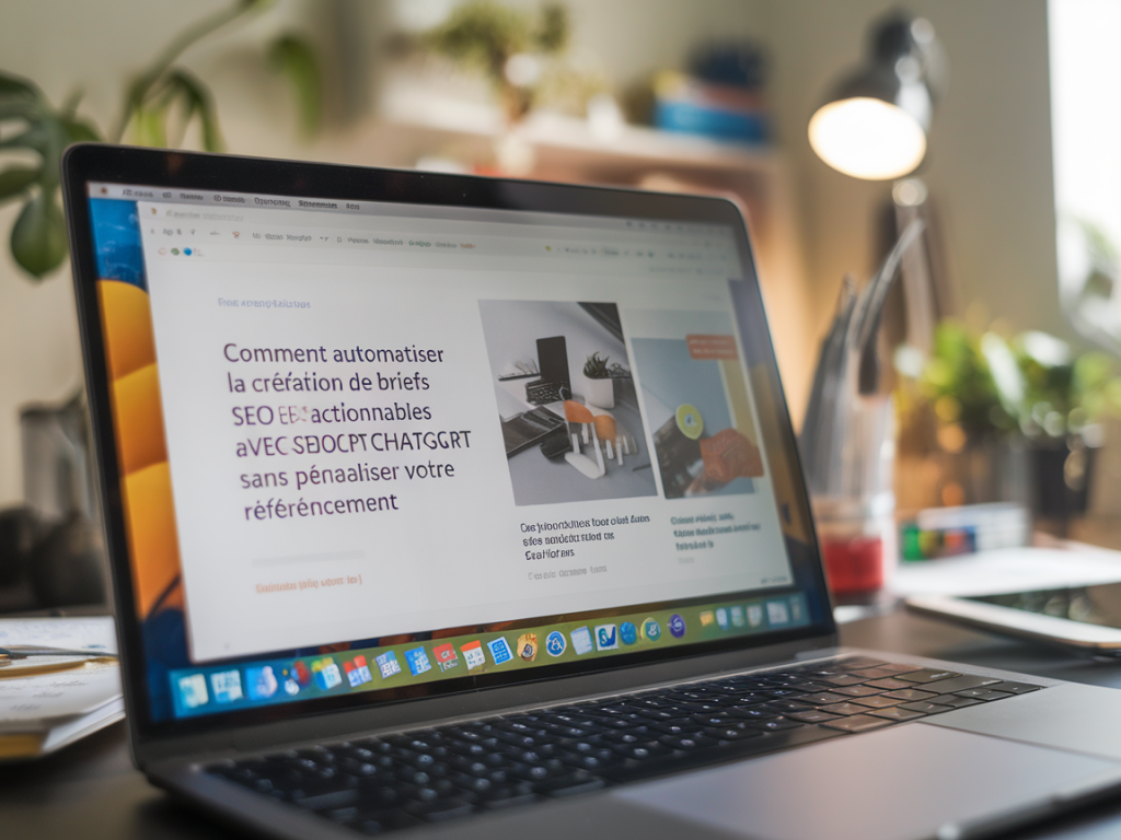 Comment automatiser la création de briefs seo actionnables avec chatgpt sans pénaliser votre référencement