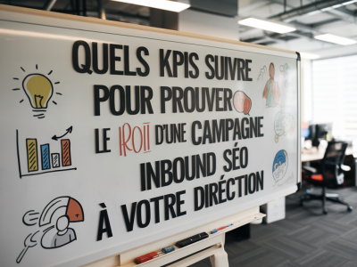 Quels kpis suivre pour prouver le roi d'une campagne inbound seo à votre direction