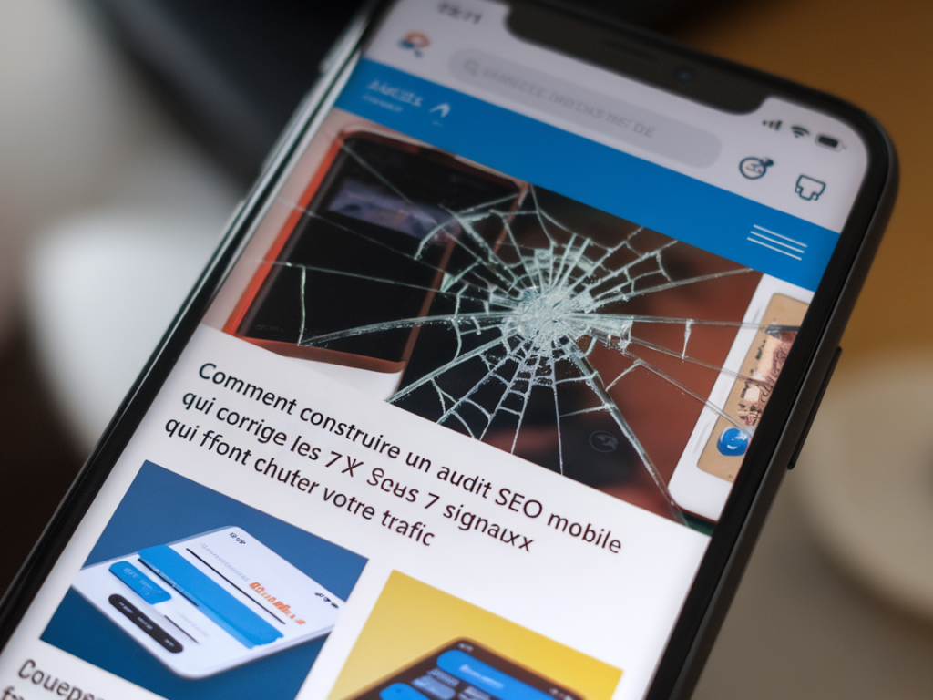 Comment construire un audit seo mobile qui corrige les 7 signaux ux qui font chuter votre trafic