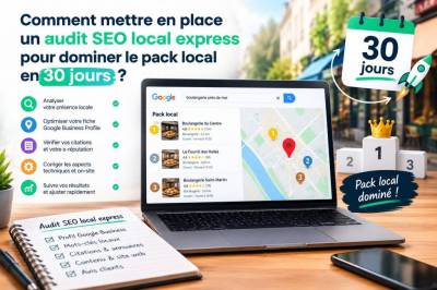 Comment mettre en place un audit seo local express pour dominer le pack local en 30 jours