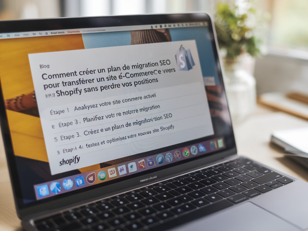 Comment créer un plan de migration seo pour transférer un site e‑commerce vers shopify sans perdre vos positions